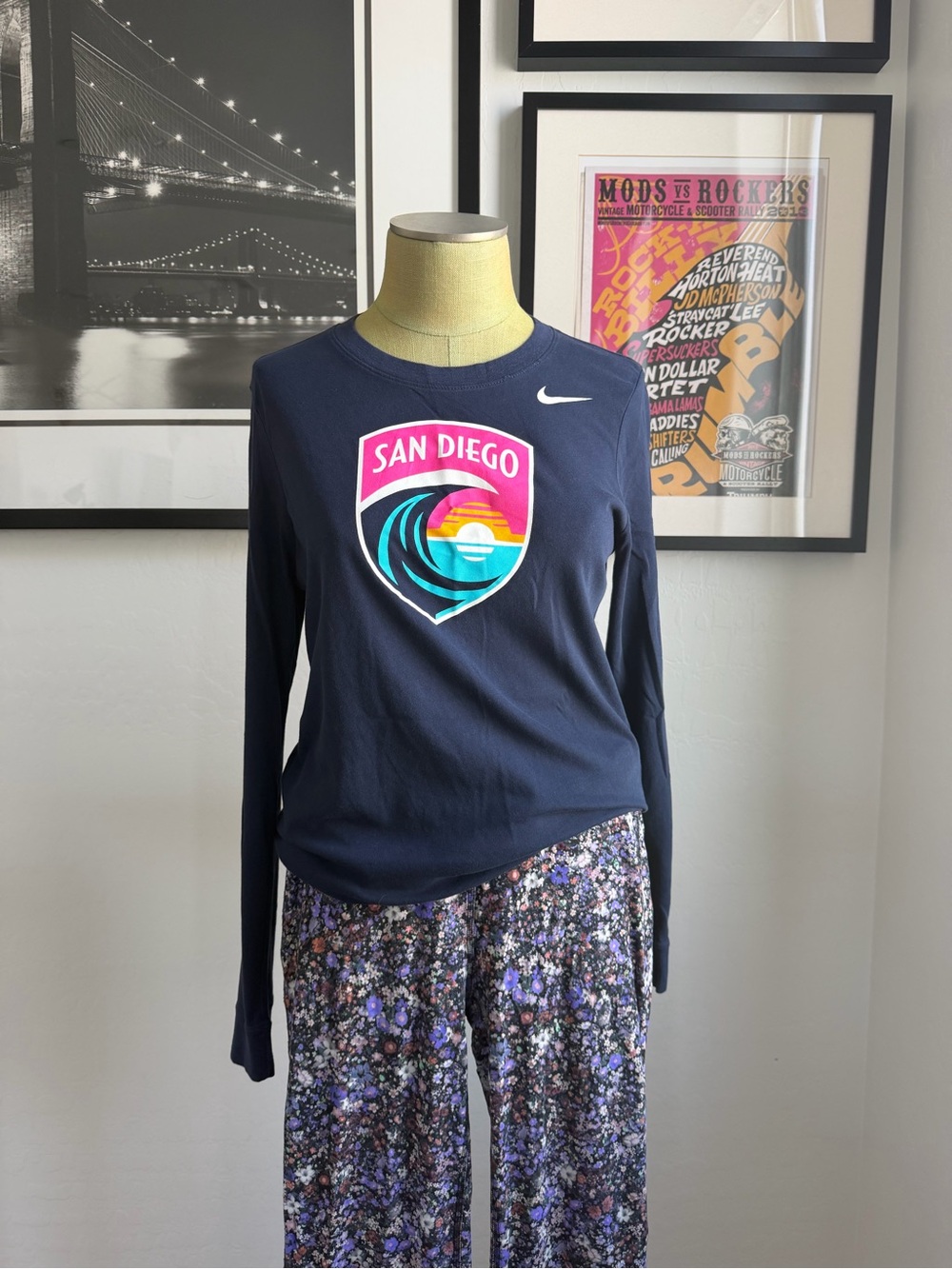 Nike San Diego Wave Dri-fit long sleeve.